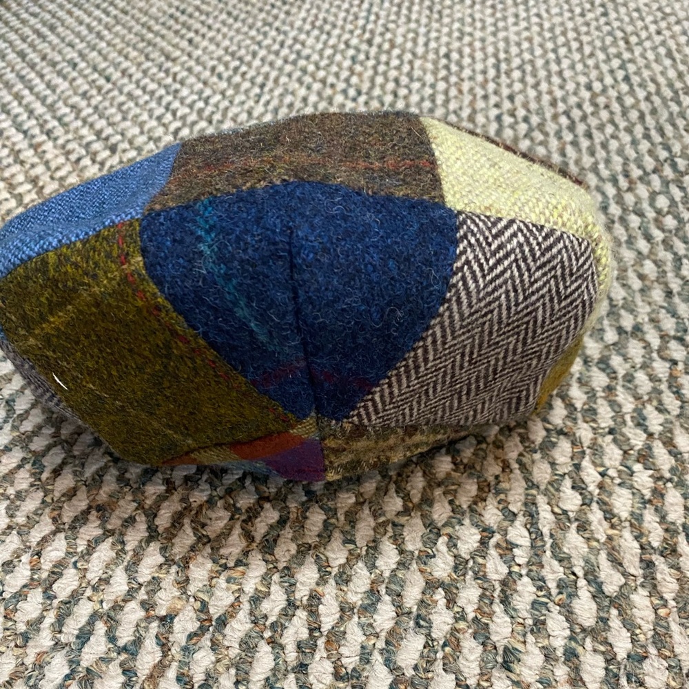 Hannah Multicolor Patchwork Cap Worn Once - image 2